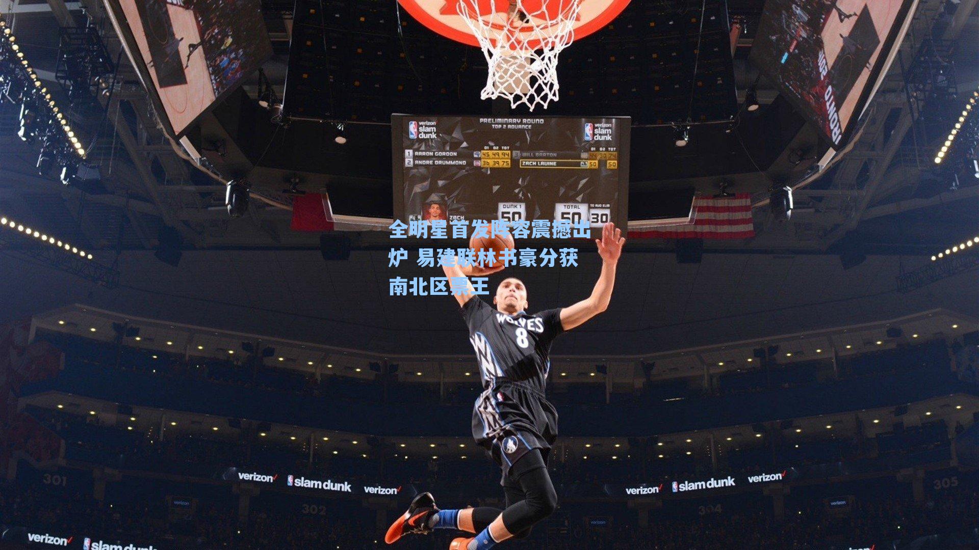 全明星首发阵容震撼出炉 易建联林书豪分获南北区票王